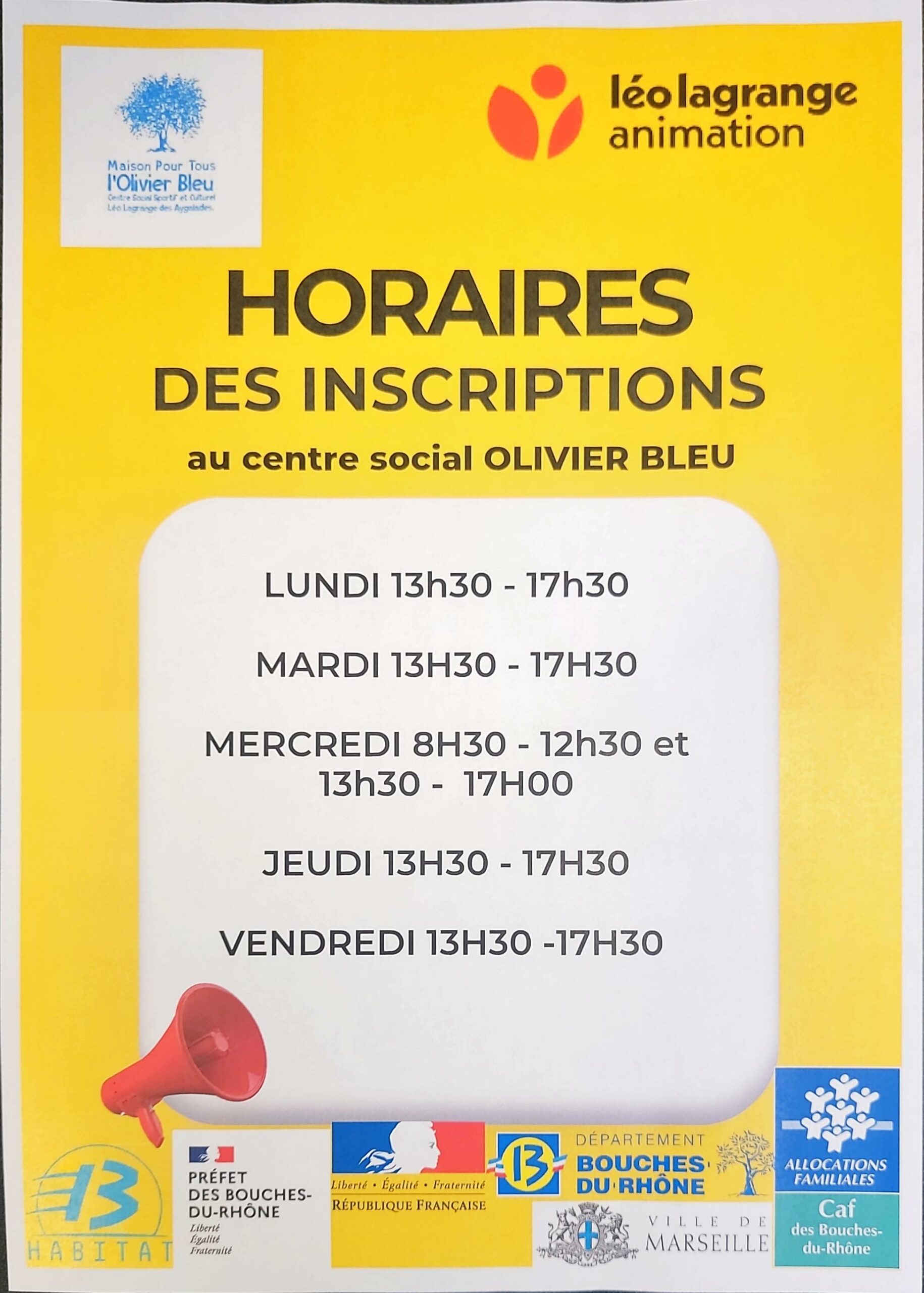 You are currently viewing CALENDRIER D’INSCRIPTION POUR LES ACTIVITÉS